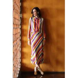 Viscose Joyfull Stripe - Calissone