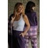 Double crêpe de viscose Purple - Calissone