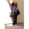 Double crêpe de viscose Purple - Calissone