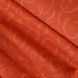 Twill de viscose Tchin-tchin - Orange Brulé - Calissone