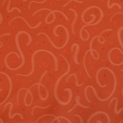 Twill de viscose Tchin-tchin - Orange Brulé - Calissone