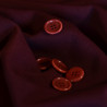 Double crêpe de viscose burgandy - Calissone