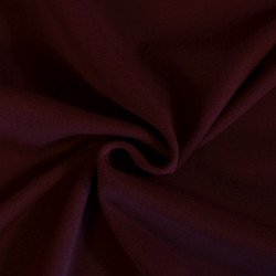 Double crêpe de viscose burgandy - Calissone