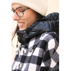 Pocket pattern Removable hood Hoodie - Calissone