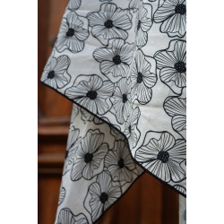Viscose scarf Plumetis Audrey - Calissone