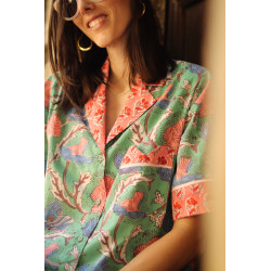 Box ready to sewing Ganesh Ensemble - Holi Summer - Calissone