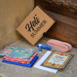 Box ready to sew Sac Surya - Holi Summer - Calissone