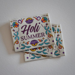 Etiquettes Holi Summer (lot de 3) - Calissone
