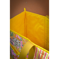 Clutch pattern Surya tote bag - Holi Summer - Calissone