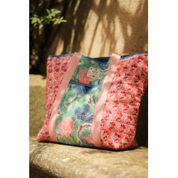 Clutch pattern Surya tote bag - Holi Summer - Calissone