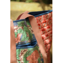 Clutch pattern Surya tote bag - Holi Summer - Calissone
