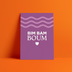 Affiche Bim Bam Boum - BIM - Calissone