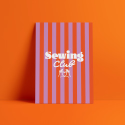 Affiche Sewing Club - BIM - Calissone