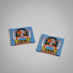 "No More Blues" labels (5 labels) - Calissone