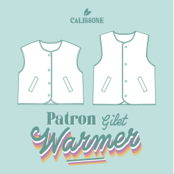 Warmer Vest pocket pattern - Calissone