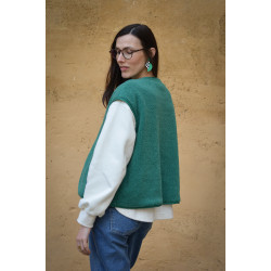 Patron pochette Gilet Warmer - Calissone