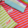 Patchs tissés thermocollants "Forever Love" (3 écussons) - Calissone