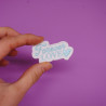 Patchs tissés thermocollants "Forever Love" (3 écussons) - Calissone