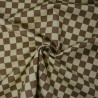 Gabardine Checker kaki - Monday - Calissone