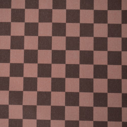 Gabardine Checker marron - Tuesday - Calissone