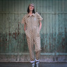 Gabardine Checker kaki - Monday - Calissone