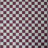 Gabardine Checker prune - Saturday - Calissone
