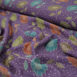 Crêpe de viscose - Flower Dot - Calissone