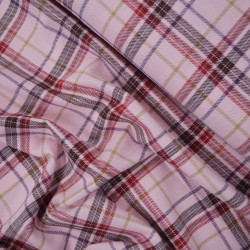 Tartan cotton flannel - Rosa Bonheur - Calissone