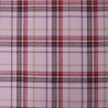 Flanelle de coton tartan - Rosa bonheur - Calissone