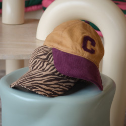 Box casquette prête à coudre The Good Cap - Zébre - Calissone