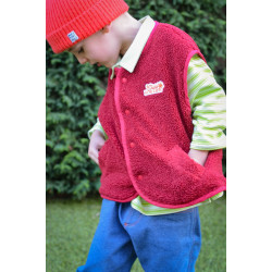 Patron pochette Gilet Warmer KID - Calissone