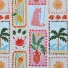Popeline de coton - Sun Vibes - Calissone