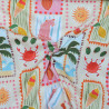 Cotton poplin - Sun Vibes - Calissone