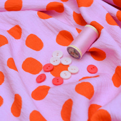 Textured viscose - Fresh dot - Calissone