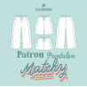 Patron pochette Pantalon Short Bermuda Matchy - Calissone