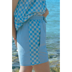 Matchy Bermuda Shorts Trousers Pocket Sewing Pattern - Calissone