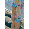 Cotton poplin - Sun Vibes - Calissone