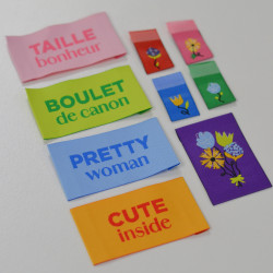 Etiquettes "I can buy myself flower" (9 étiquettes) - Calissone