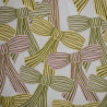 Popeline de coton noeuds - Cream Bow - Calissone