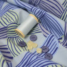 Bowed cotton poplin - Green Bow - Calissone