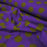 Cotton poplin - Purple Dot - Calissone