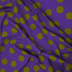 Cotton poplin - Purple Dot - Calissone