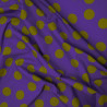 Cotton poplin - Purple Dot - Calissone