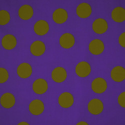 Popeline de coton - Purple Dot - Calissone