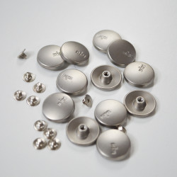 12 BIM screw-on jeans buttons – Removable and reusable - Calissone