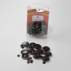 12 BIM screw-on jeans buttons – Removable and reusable - Calissone