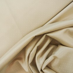 Beige polka dot lining - Calissone